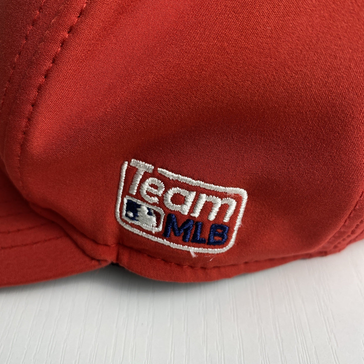 St. Louis Cardinals red MLB baseball cap with raised embroidered STL logo and adjustable strap