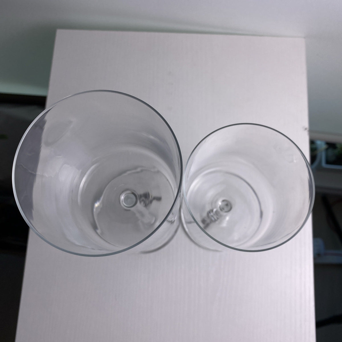 Schott Zwiesel Modo clear Tritan crystal wine glass and water goblet stemware set
