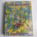 Studio 9 Games Villagers & Villains City Builder tabletop game expansion box in protective wrap