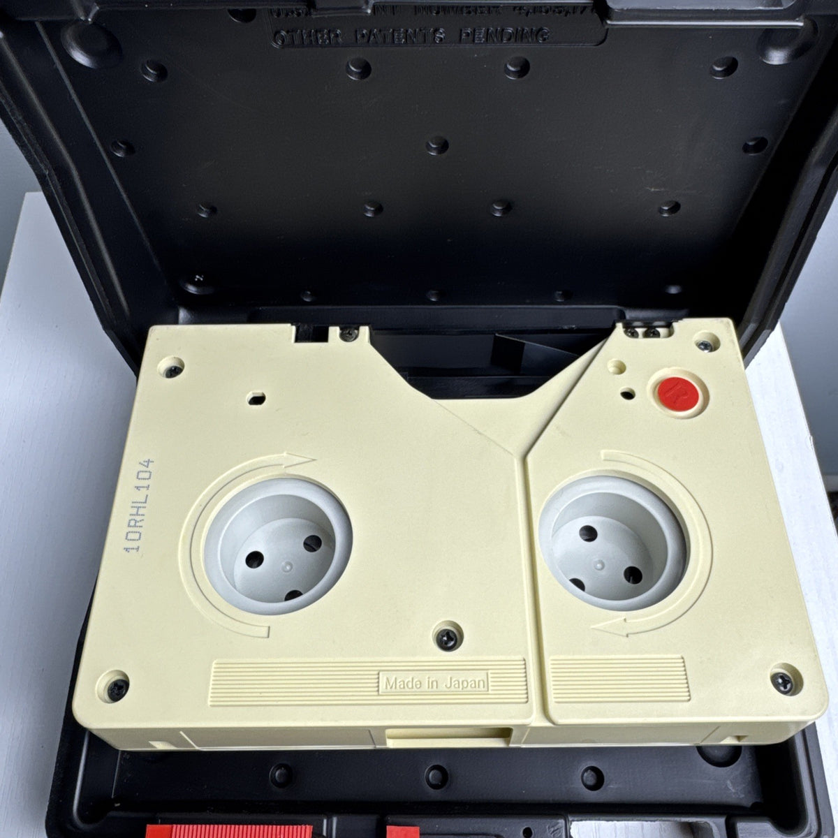 Vintage 3M MBR-S U-Matic S 3/4-inch broadcast videocassette in original black clamshell case