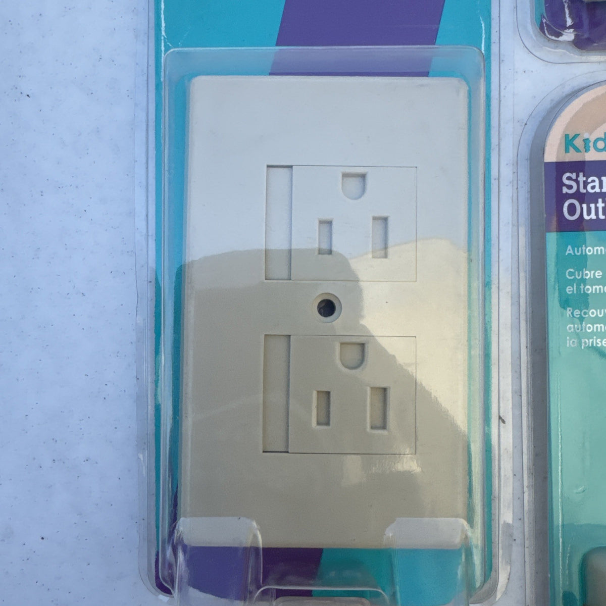 Set of 13 KidCo beige auto-closing safety outlet covers model S210 in open box packaging
