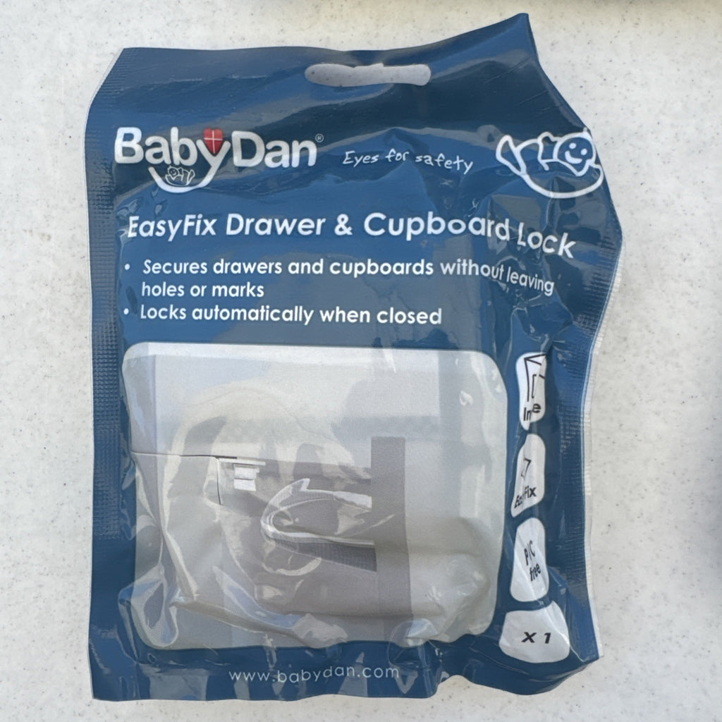 BabyDan Magnetic Cabinet Locks and Adhesive Safety Latches 10 Pack Brand New