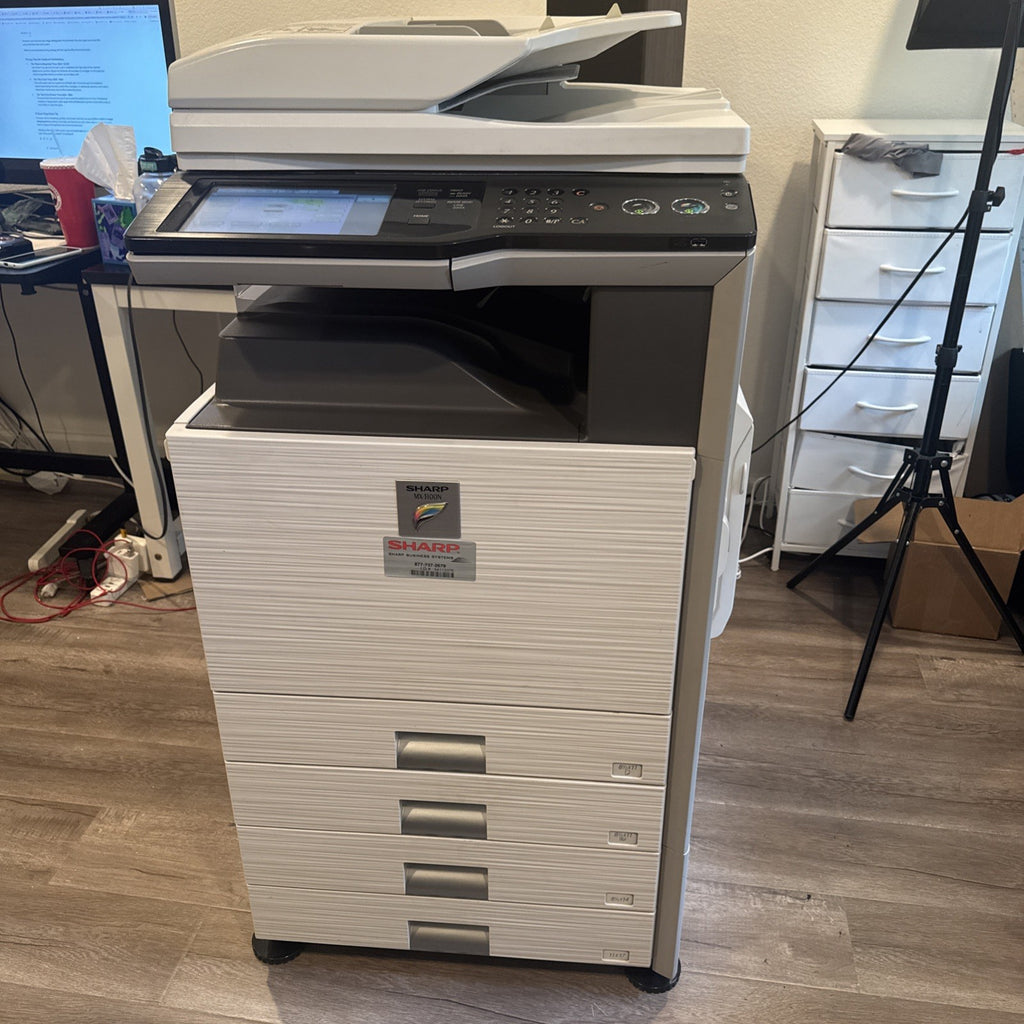Sharp MX-3100N commercial duplex color copier and network printer in good working condition