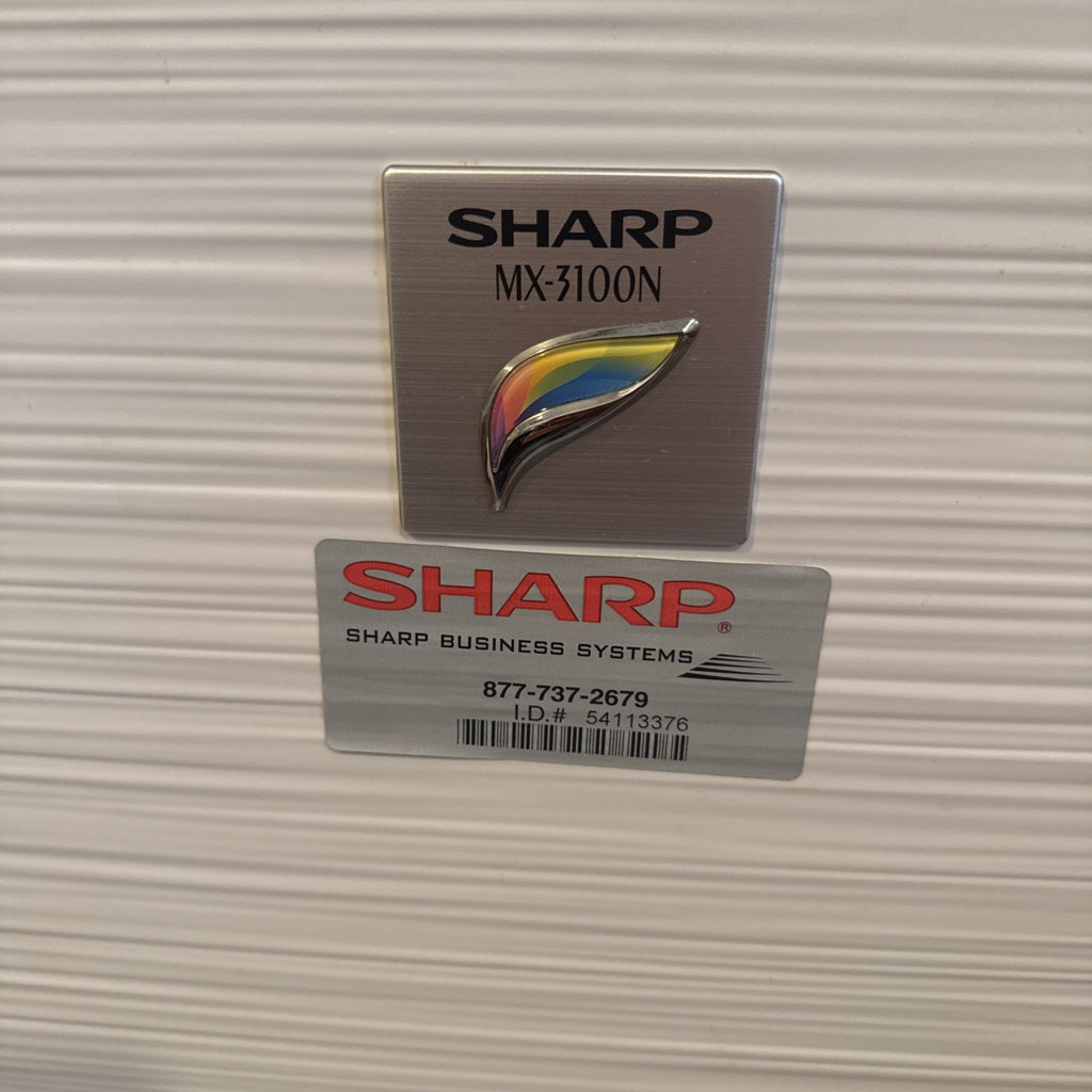 Sharp MX-3100N commercial duplex color copier and network printer in good working condition