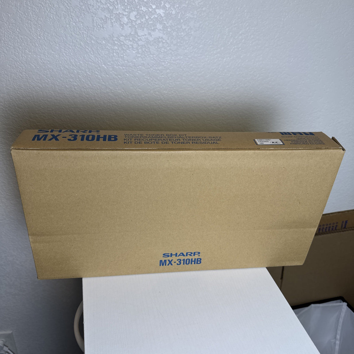 Brand new genuine Sharp MX-310HB waste toner box kit for Sharp office copiers