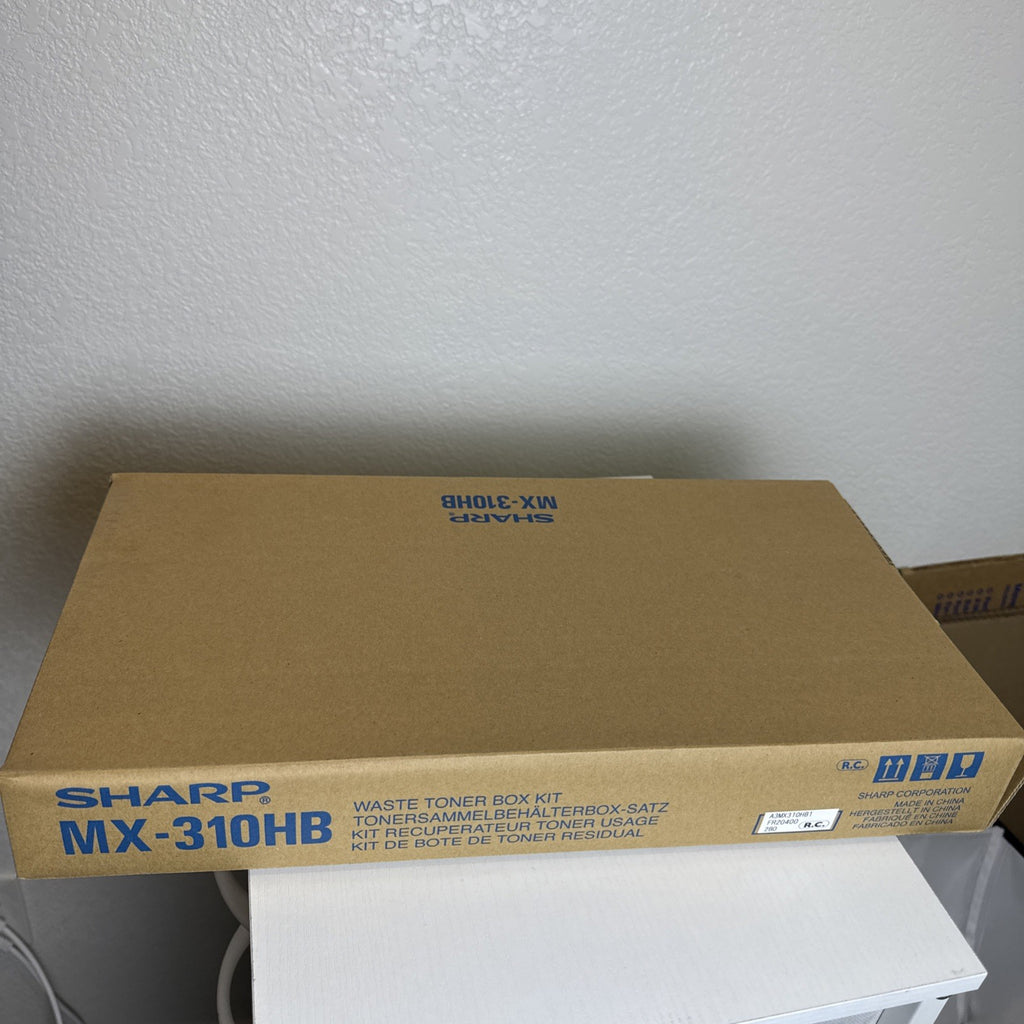 Brand new genuine Sharp MX-310HB waste toner box kit for Sharp office copiers