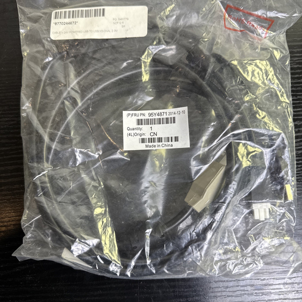 Brand new Toshiba 95Y4871 Wave 24V POS hub power cable