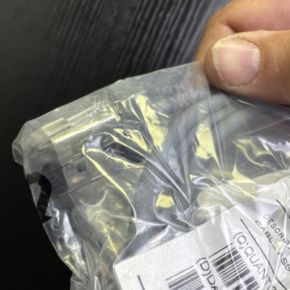 IBM CBA-M04-S07ZAR 7ft straight data transfer cable for IBM 468X and 9X Port 5B systems in new condition.