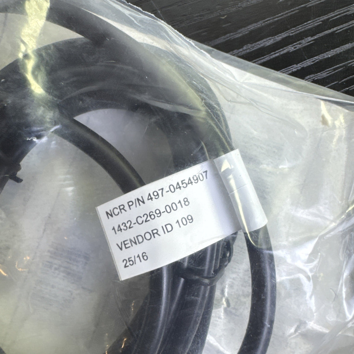 Brand new NCR cash drawer cable model 497-0454907 for POS systems