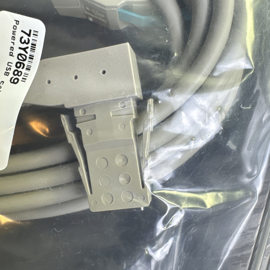 IBM 12V powered USB to 4-pin POS keyboard cable 3.8 meters model 73Y0689 in new condition.
