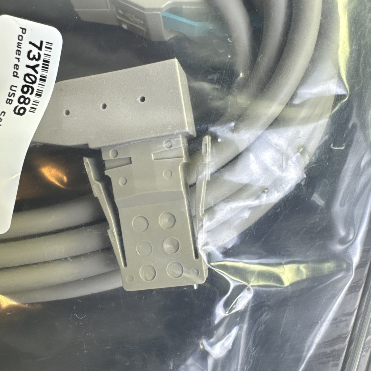 IBM 12V powered USB to 4-pin POS keyboard cable 3.8 meters model 73Y0689 in new condition.