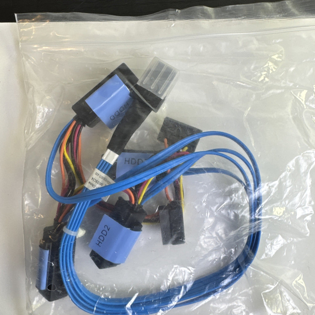 Genuine Dell PowerEdge T110 SAS RAID PERC hard drive cable part number 33CJ4