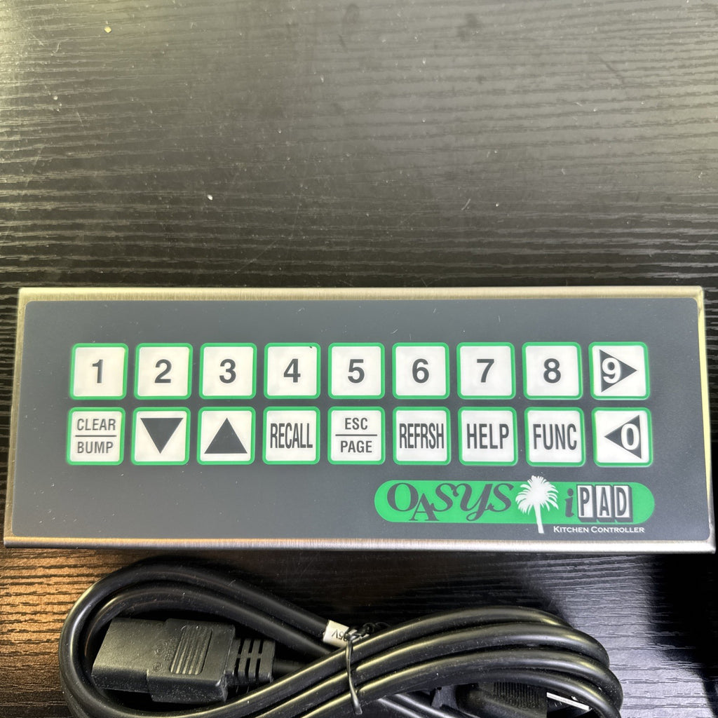 SEC Oasys IPad-SX kitchen display bump bar controller in open box condition with power supply and original box