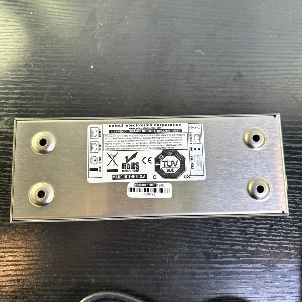 SEC Oasys IPad-SX kitchen display bump bar controller in open box condition with power supply and original box