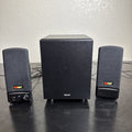 Gigaware 2.1 multimedia wired speaker system with subwoofer model 40-288