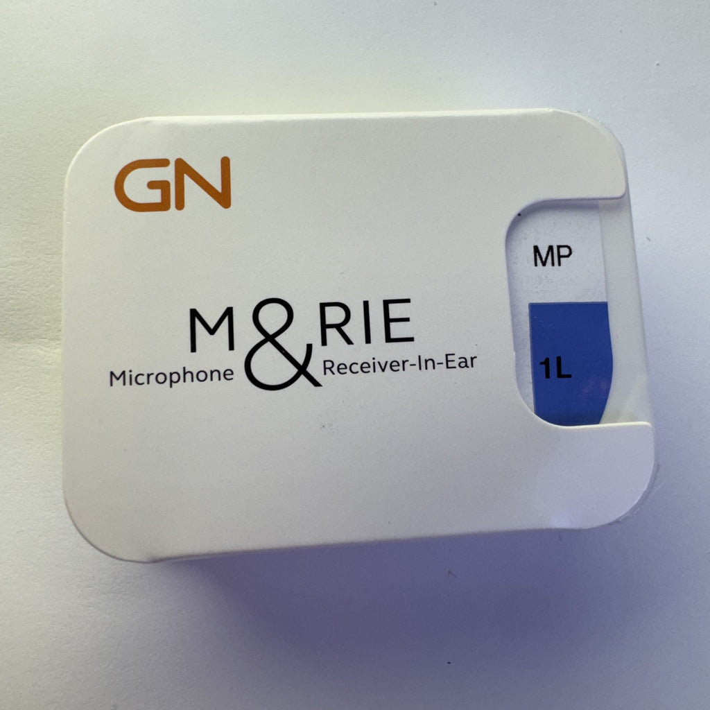 GN ReSound M&RIE receiver speaker assembly size 1 left medium power in sealed packaging