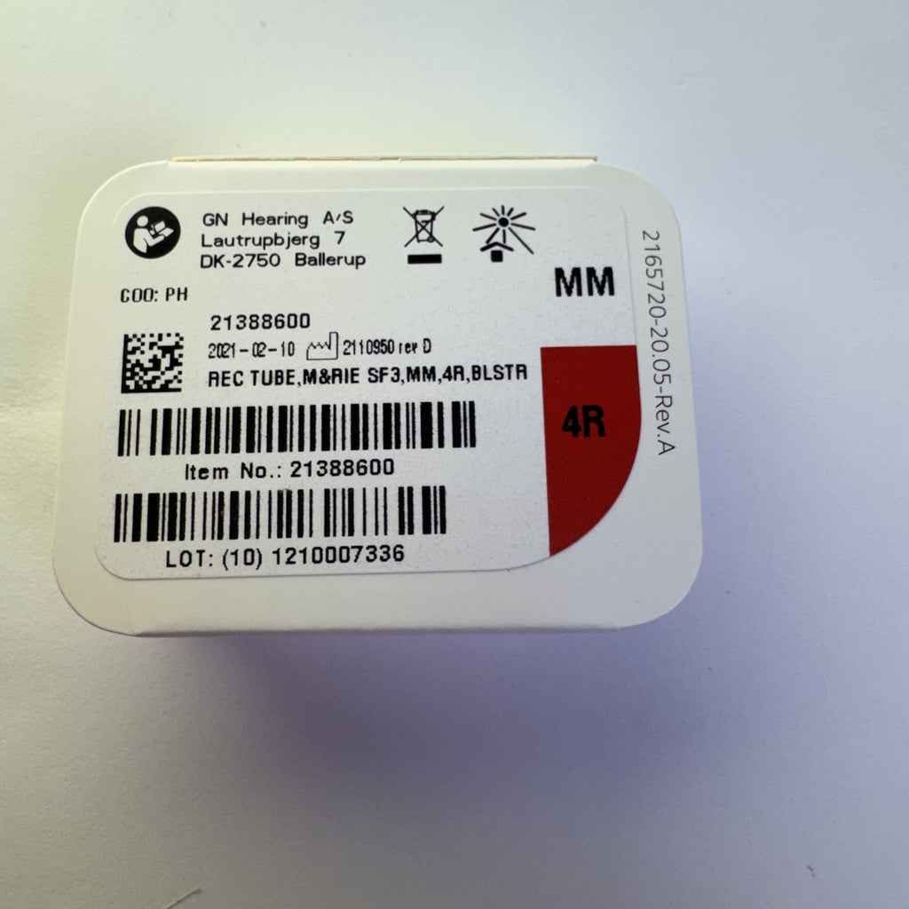 GN ReSound M&RIE Medium Power Size 4 Right Hearing Aid Receiver Speaker in Original Packaging