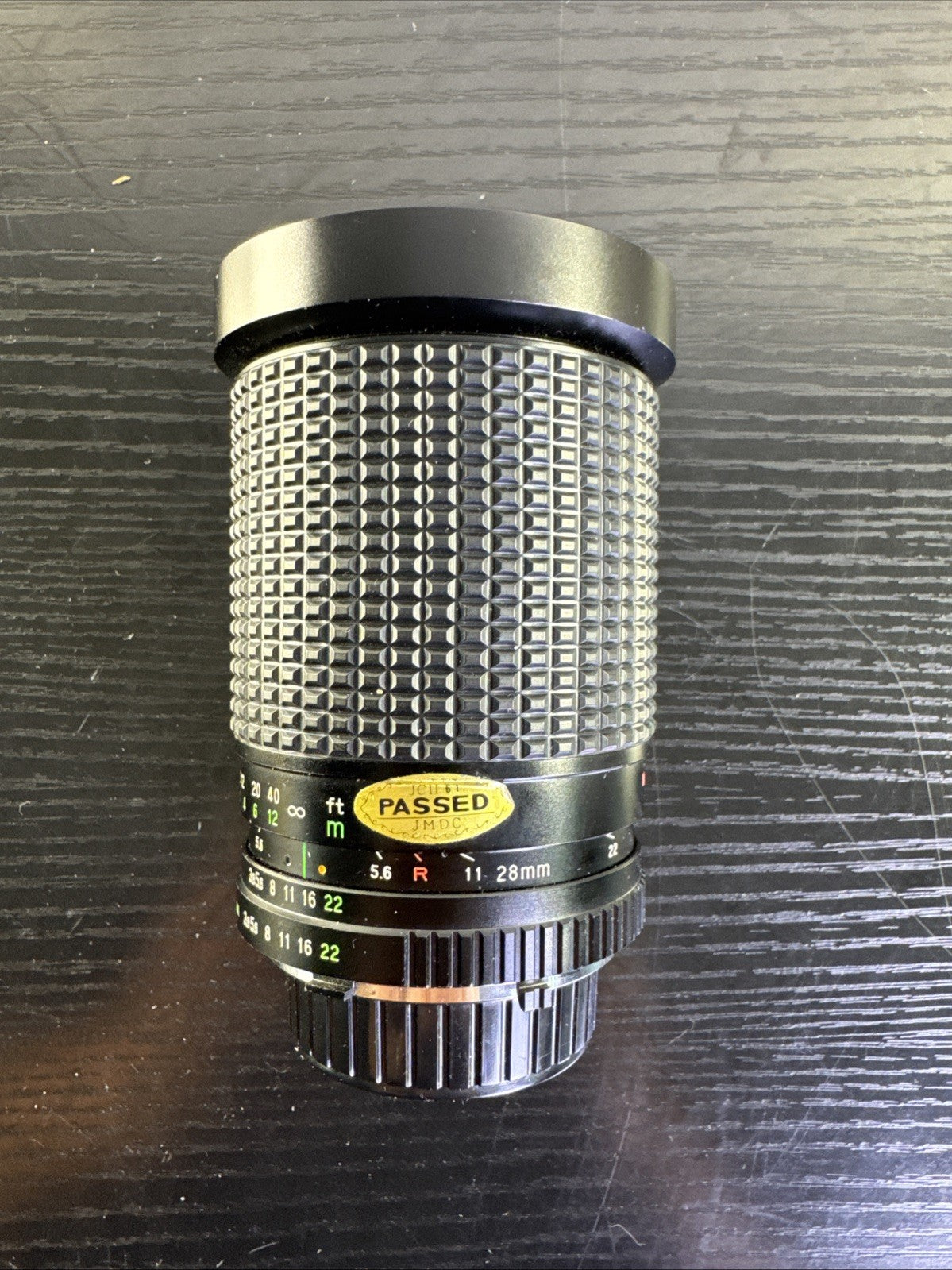 Five Star MC Auto Zoom 28-135mm f/3.8-5.2 macro lens with Pentax K mount made in Japan.