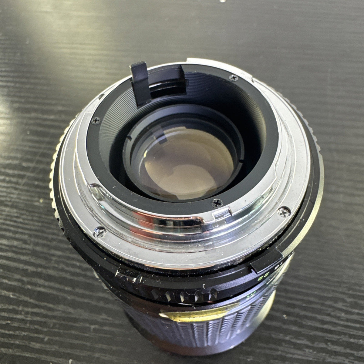 Five Star MC Auto Zoom 28-135mm f/3.8-5.2 macro lens with Pentax K mount made in Japan.
