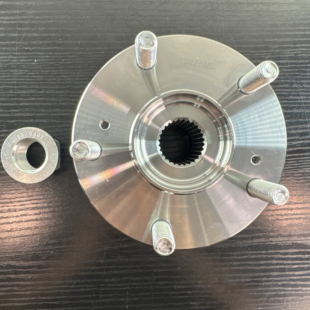 TRQ 5-lug wheel hub part BHA53073 for Honda and Acura vehicles