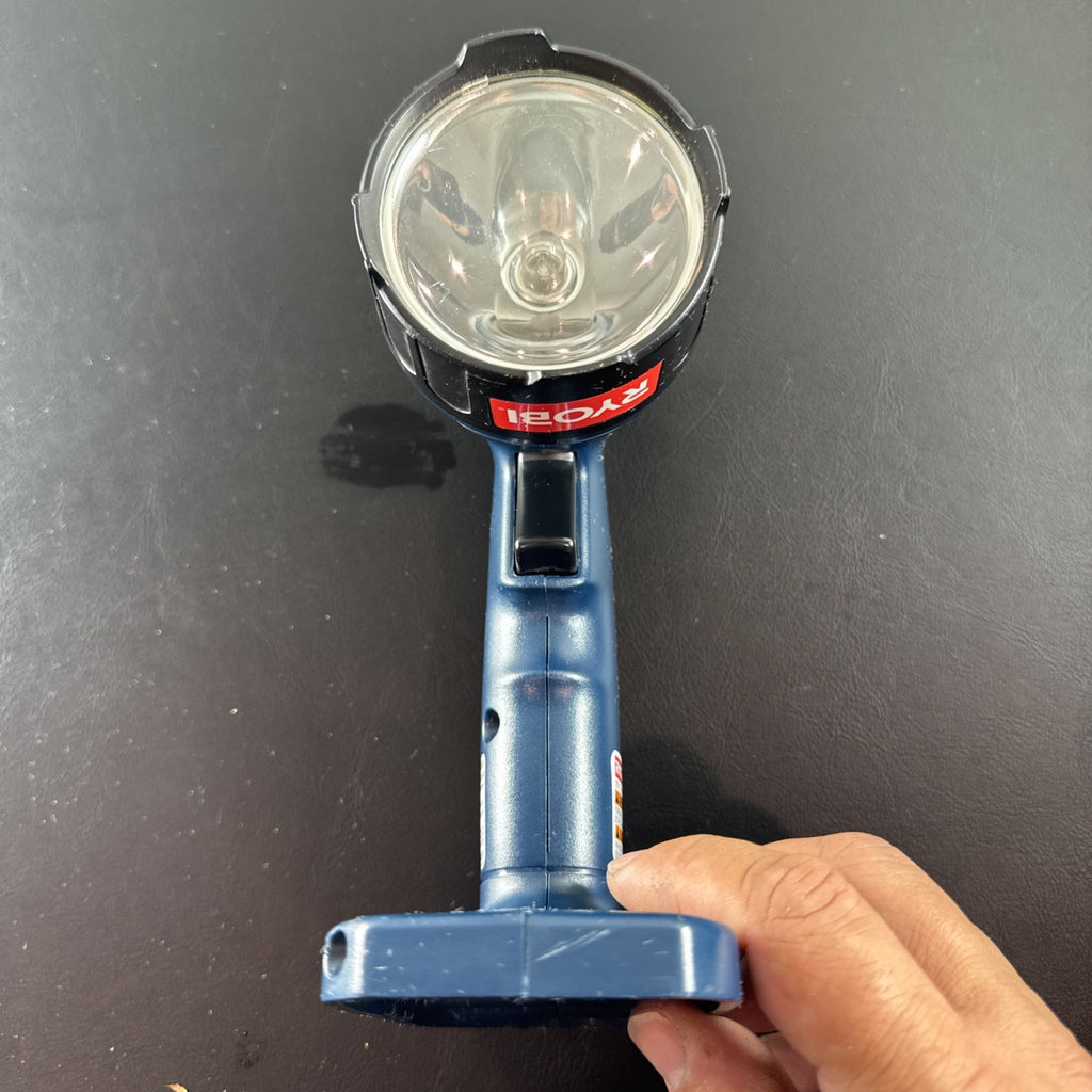 Ryobi 18V blue rotating head LED work light model FL1800 tool only secondhand