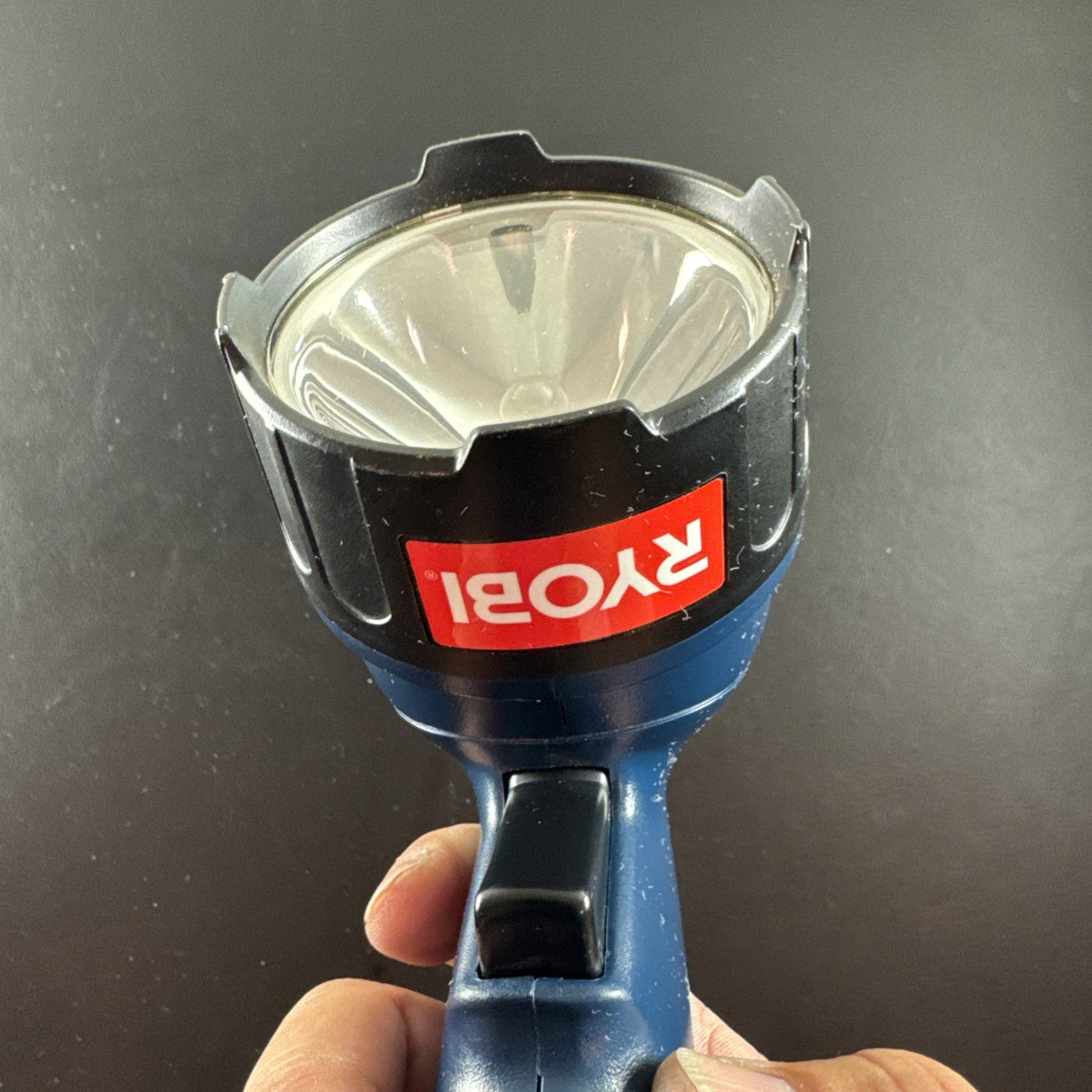 Ryobi 18V blue rotating head LED work light model FL1800 tool only secondhand