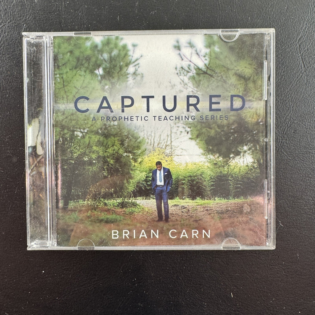 Brian Carn Captured A Prophetic Teaching Series gospel CD in original jewel case.
