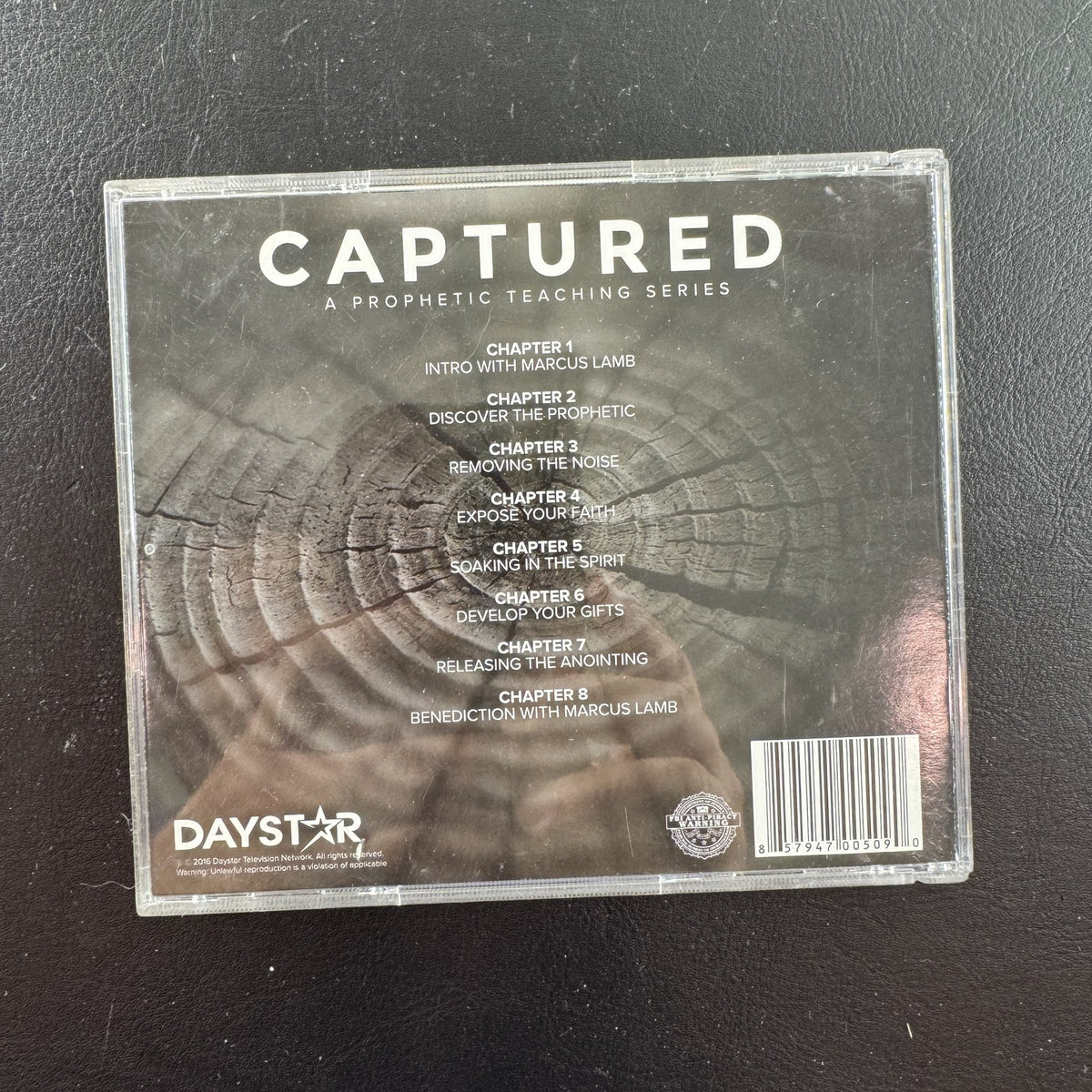 Brian Carn Captured A Prophetic Teaching Series gospel CD in original jewel case.