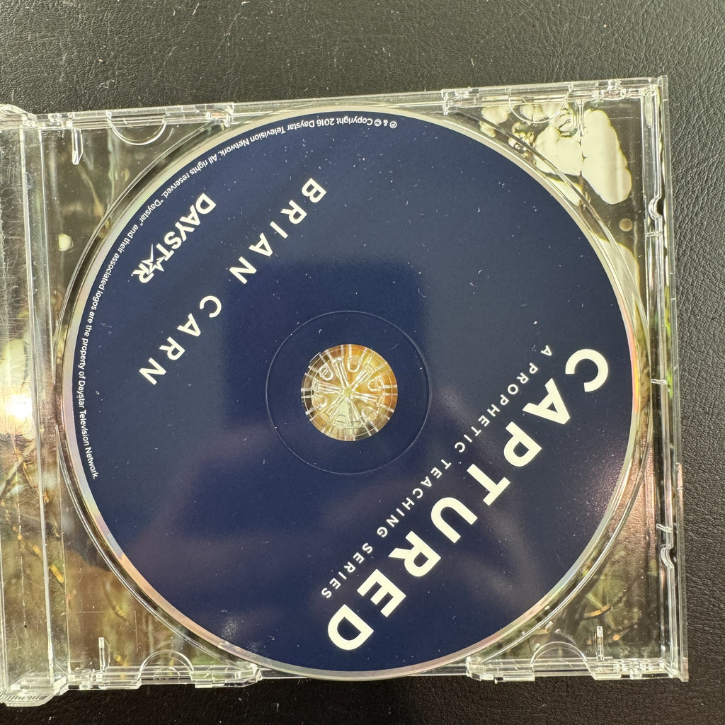 Brian Carn Captured A Prophetic Teaching Series gospel CD in original jewel case.
