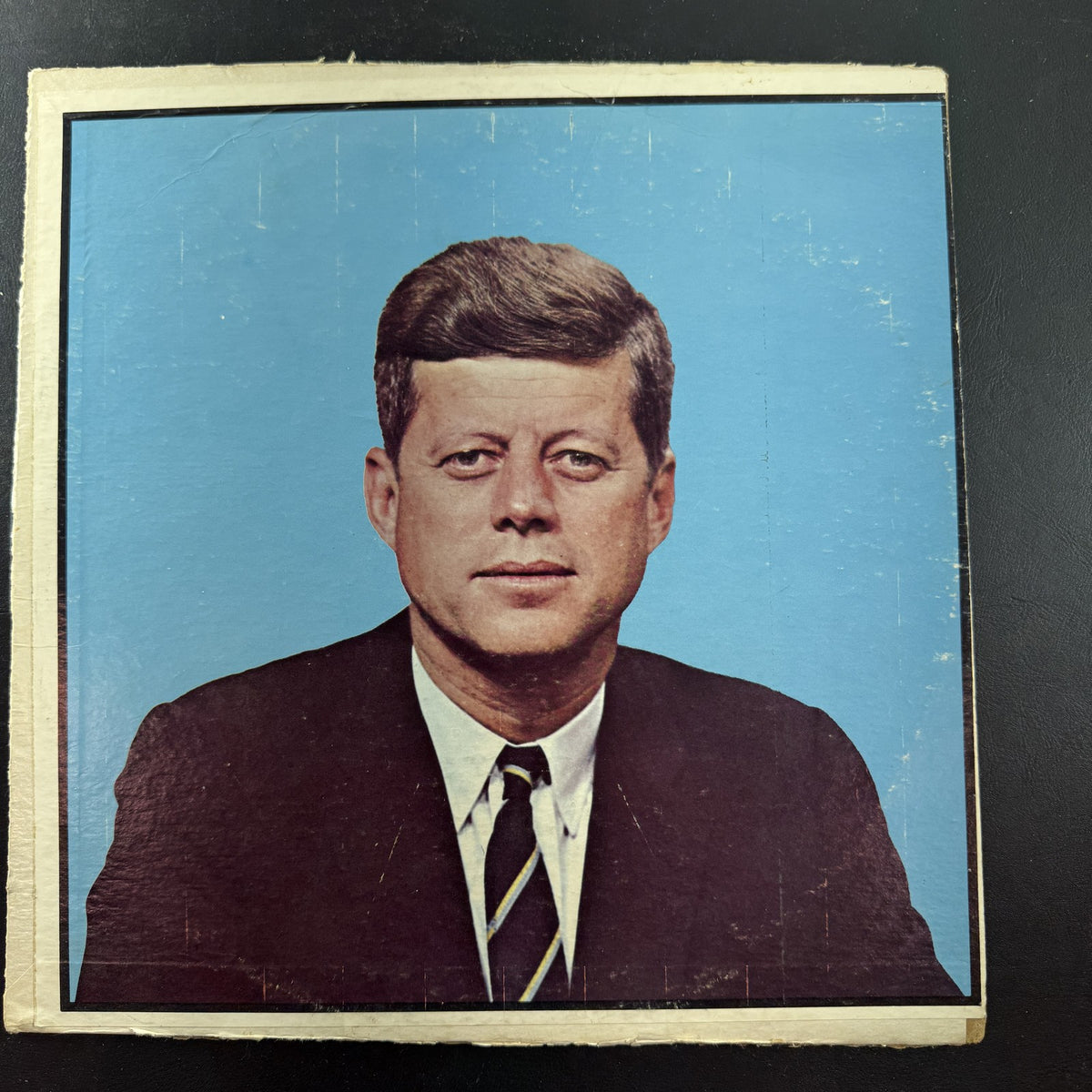 1963 John F. Kennedy Memorial Speeches 12-inch vinyl LP record on Crown Records
