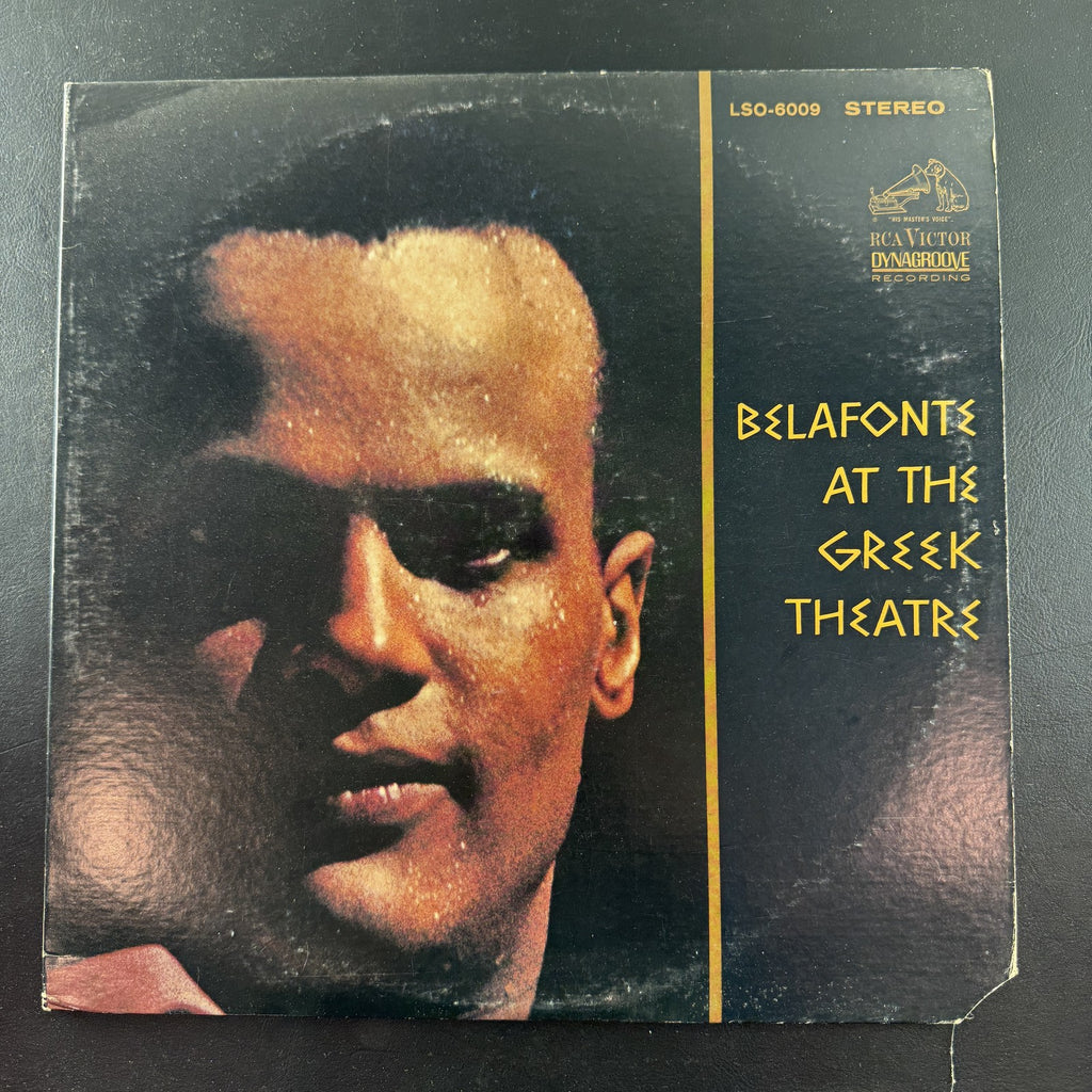 Harry Belafonte Belafonte at the Greek Theatre 1964 double vinyl record album on RCA Victor