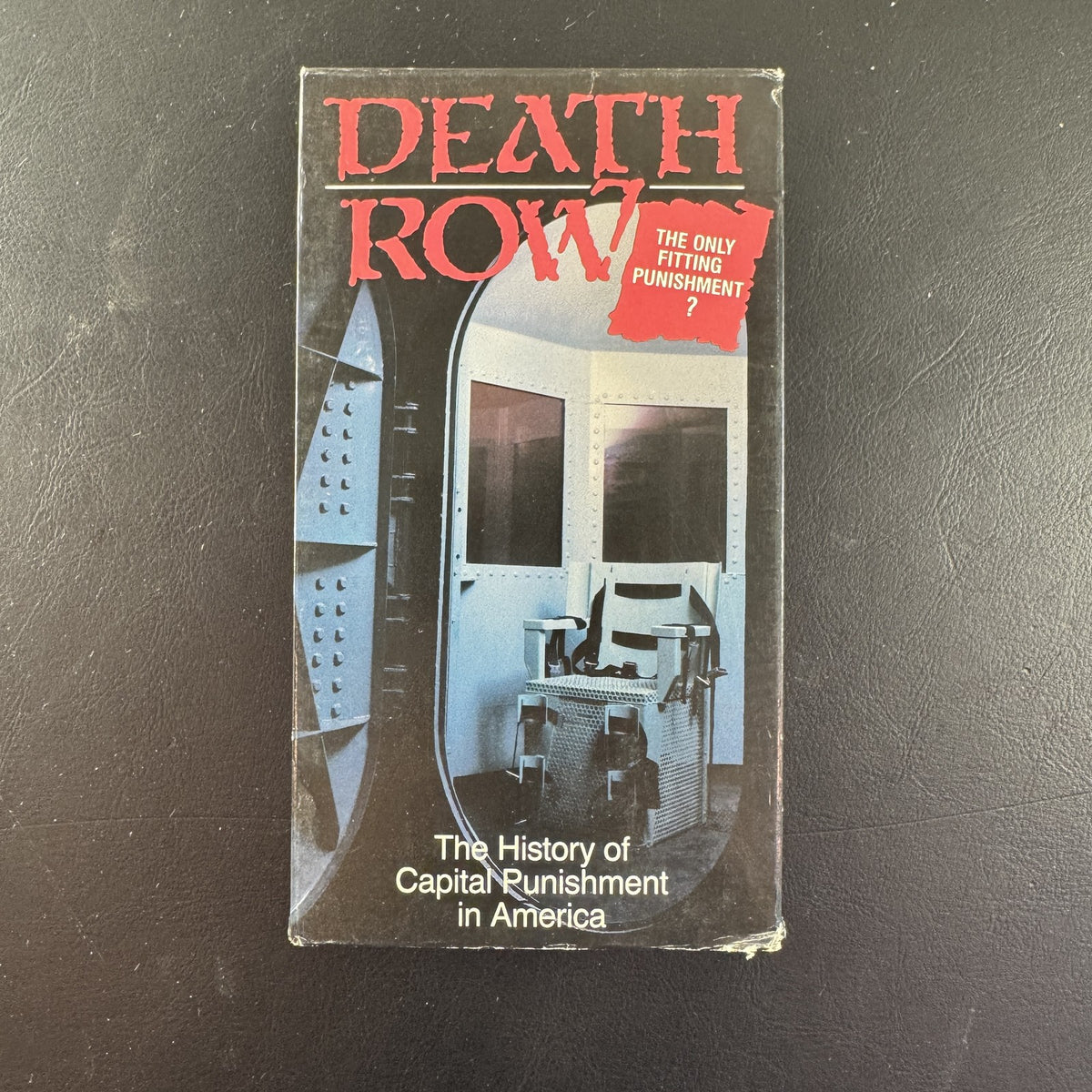 Death Row: History of Capital Punishment in America 1994 VHS tape original slipcover