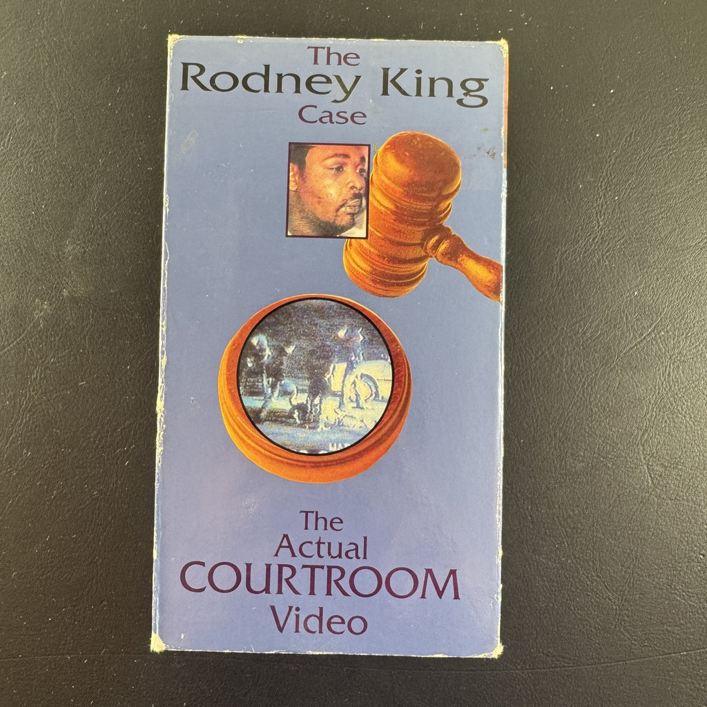 The Rodney King Case: The Actual Courtroom Video VHS Tape 1992 MPI Home Video documentary tape