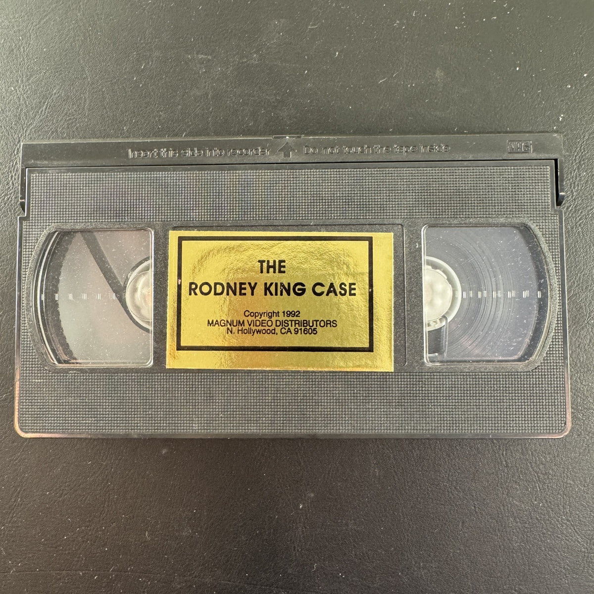 The Rodney King Case: The Actual Courtroom Video VHS Tape 1992 MPI Home Video documentary tape