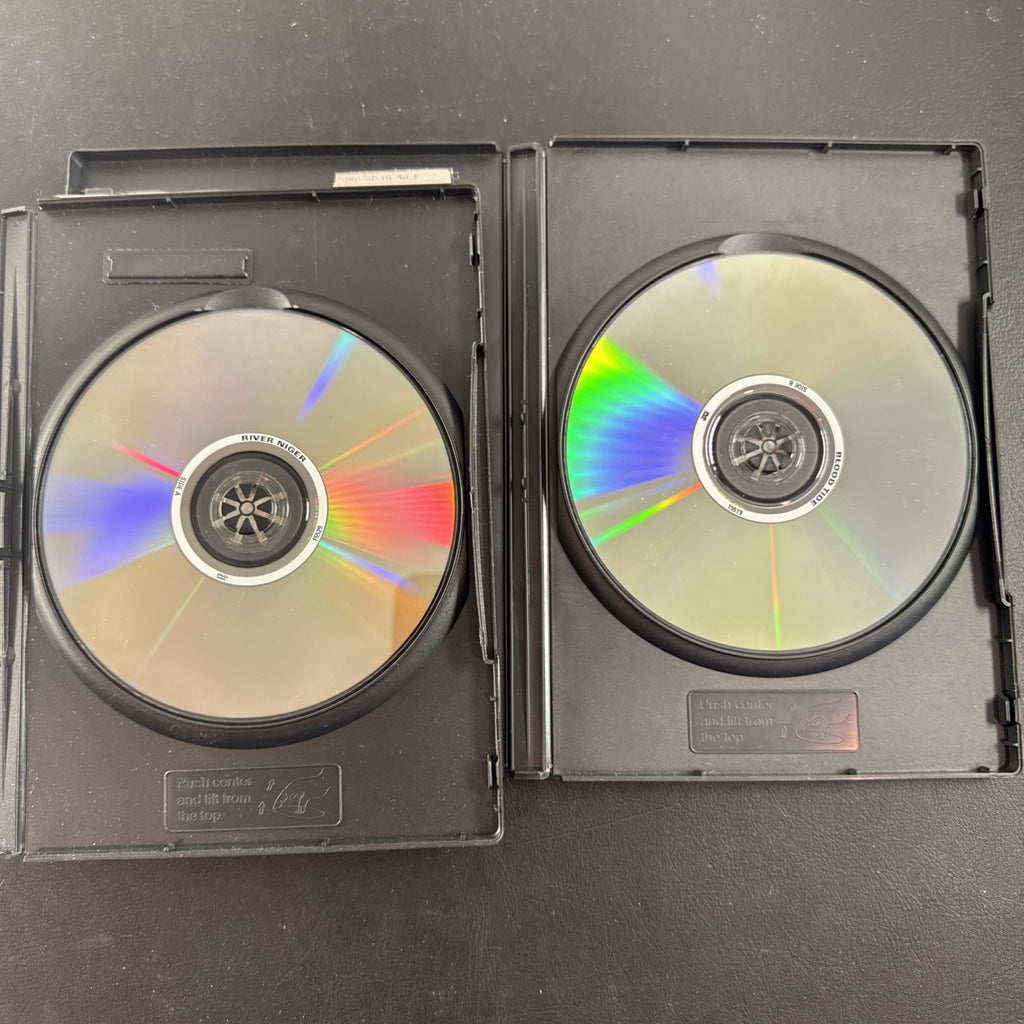 Four-movie DVD collection featuring Blood Tide, Deadly Drifter, The River Niger, and Death of a Prophet.