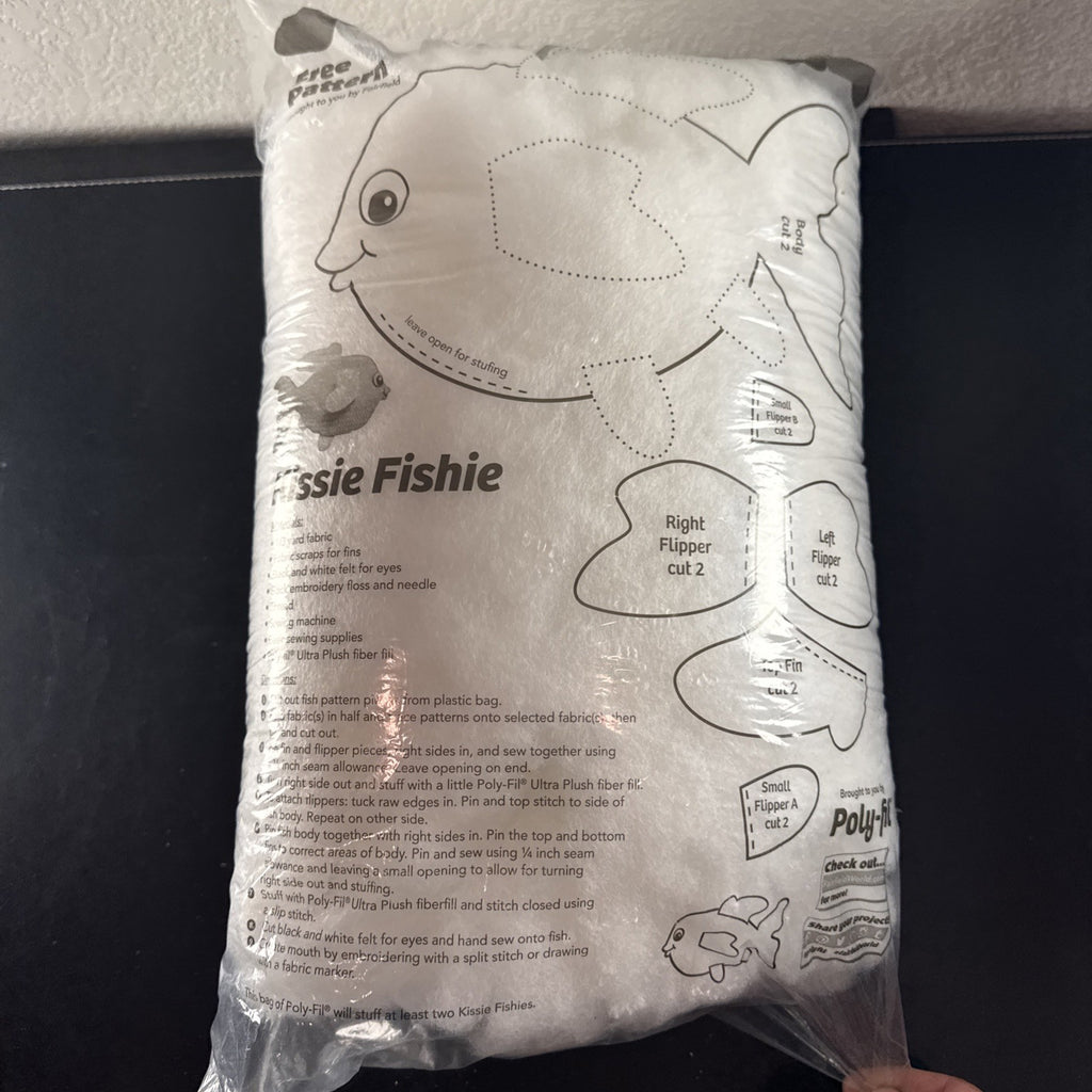 Ultra plush soft polyester fiberfill pillow stuffing made in the USA for sewing and crafts