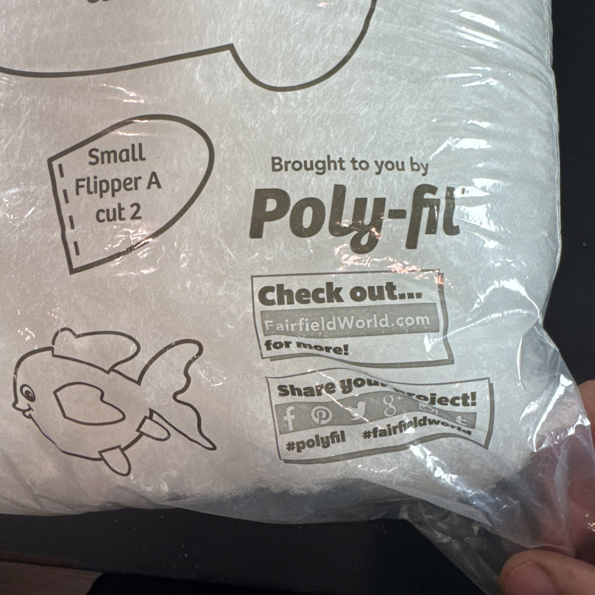 Ultra plush soft polyester fiberfill pillow stuffing made in the USA for sewing and crafts