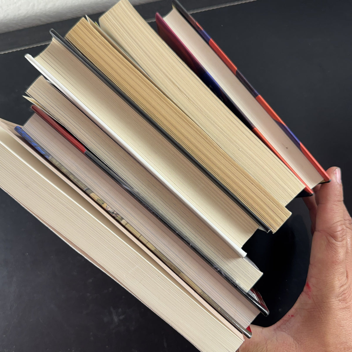 Curated set of 7 modern non-fiction and thriller books including Always Running and Don't You Cry