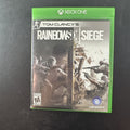 Tom Clancy's Rainbow Six Siege Microsoft Xbox One game case and disc in very good condition.