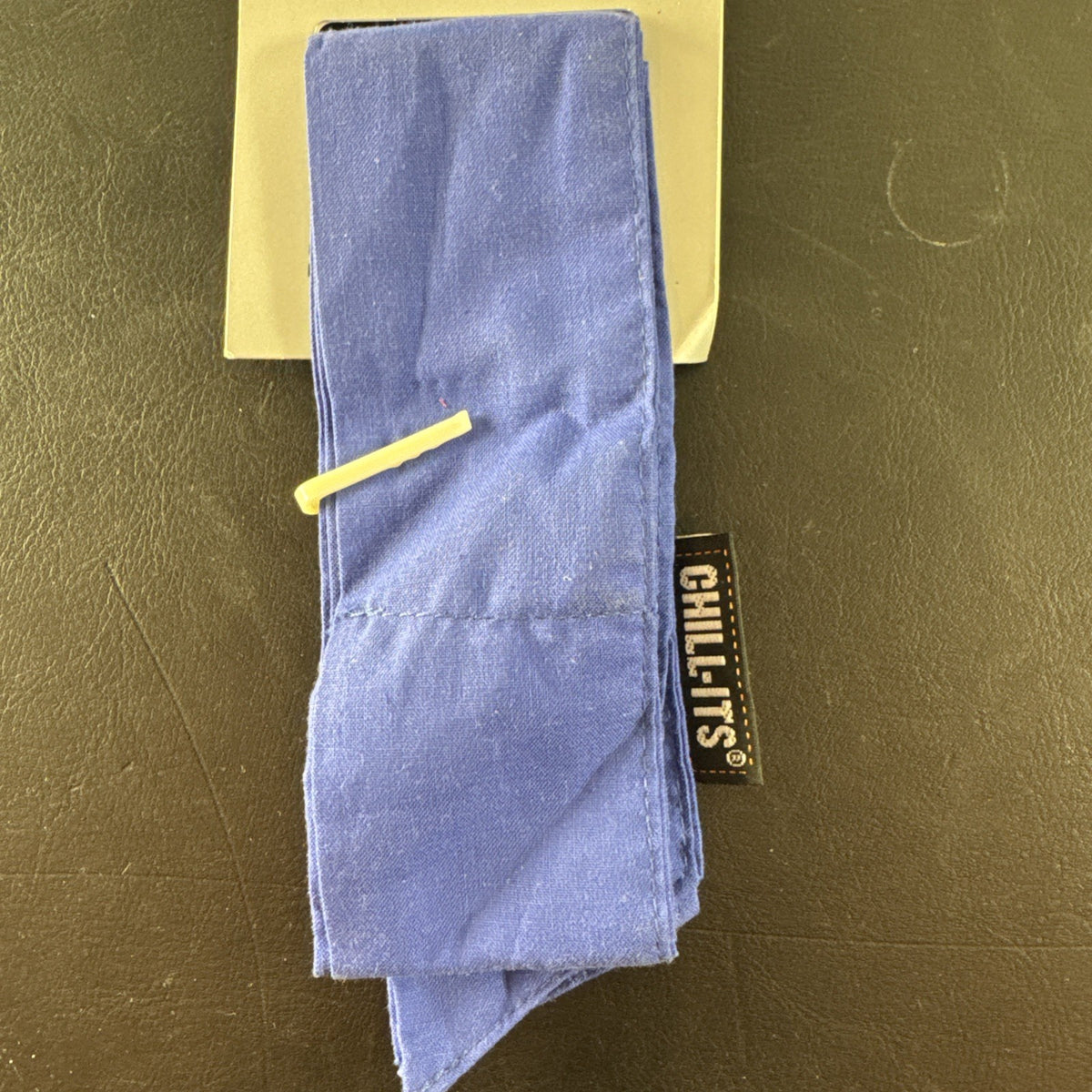 Ergodyne Chill-Its 6700 evaporative cooling triangle bandana 2-pack with tie closure in brand new condition