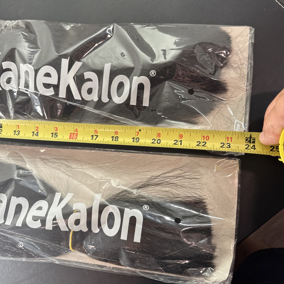 Eve Fine Hair Collection 100% Kanekalon jumbo braiding hair extensions in shade Color 2 dark brown, set of 2 packs.