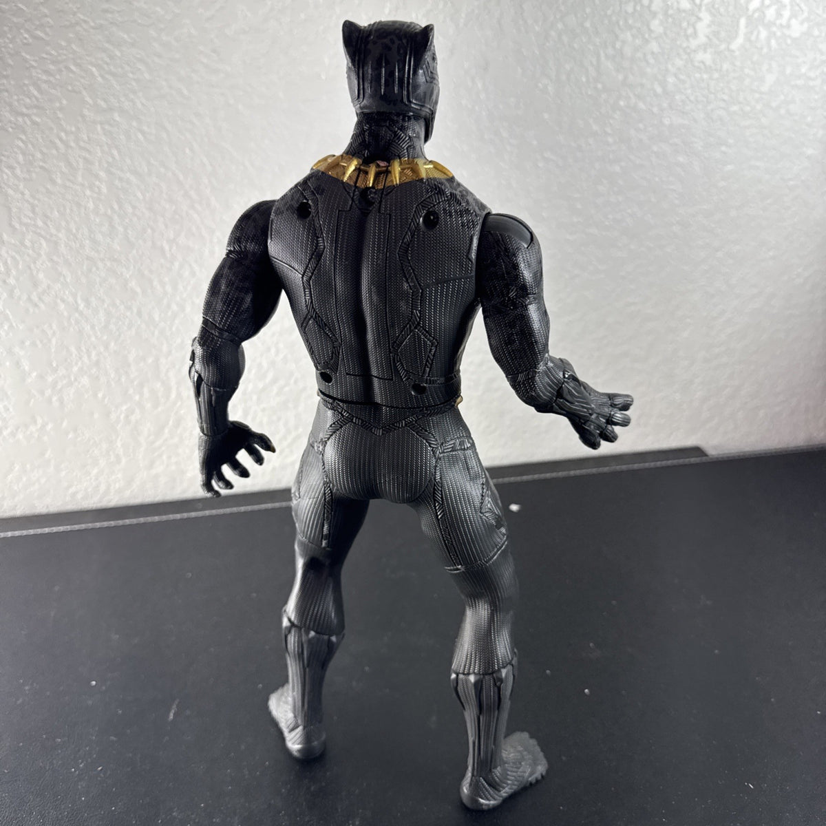 13-inch Marvel Black Panther Erik Killmonger electronic light and sound plastic action figure.