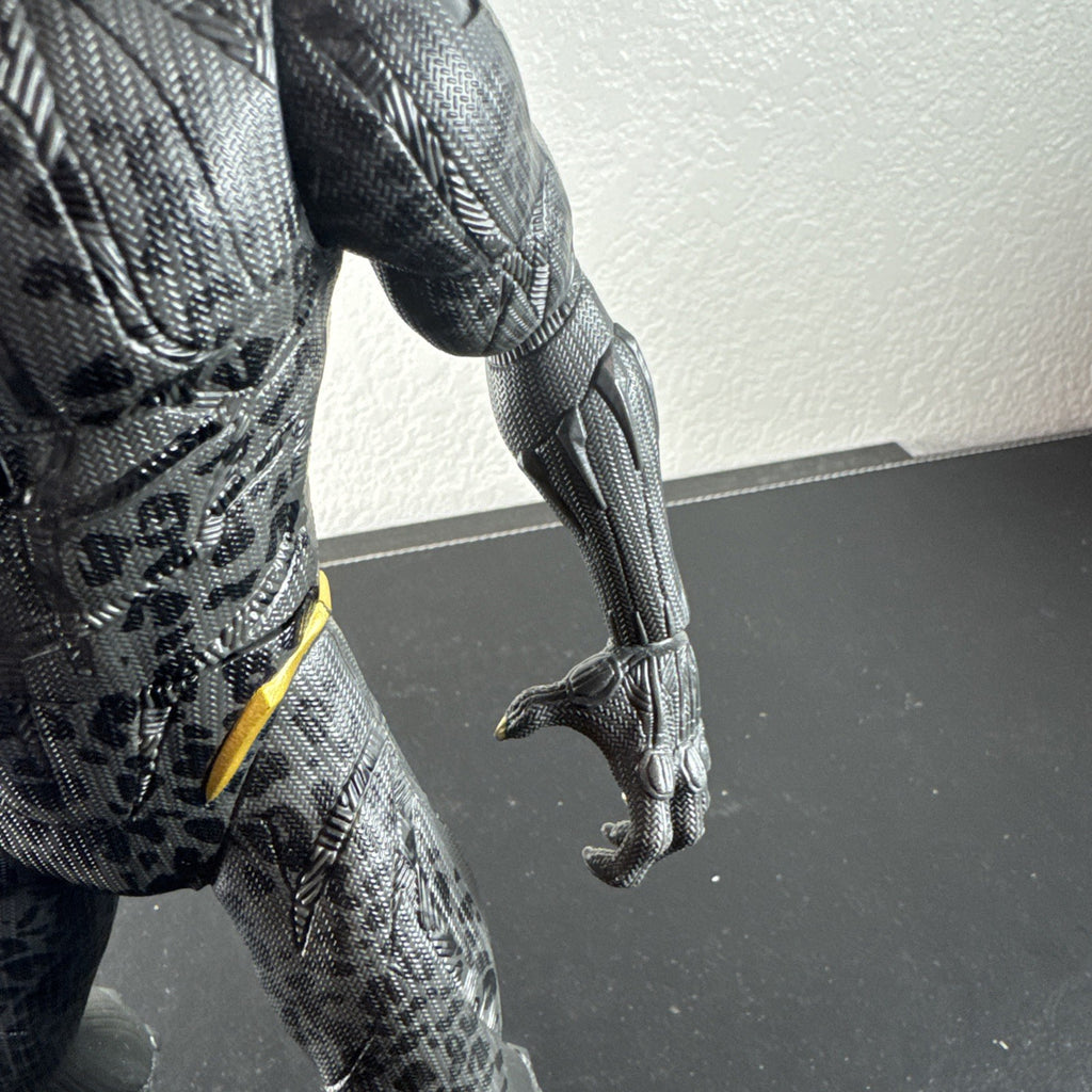 13-inch Marvel Black Panther Erik Killmonger electronic light and sound plastic action figure.