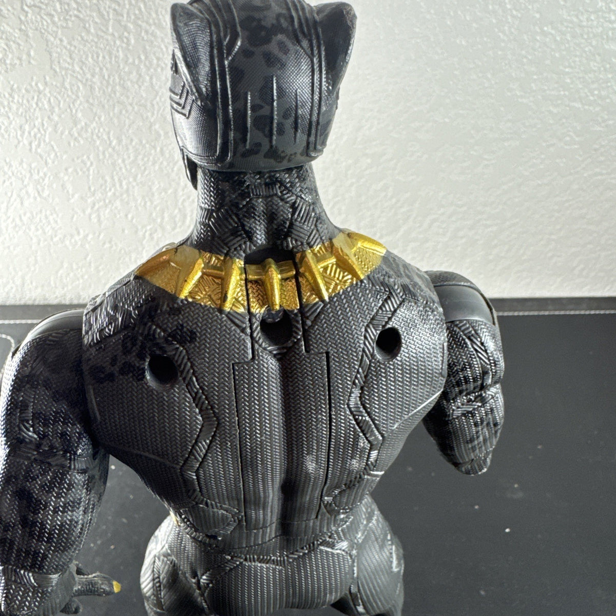 13-inch Marvel Black Panther Erik Killmonger electronic light and sound plastic action figure.