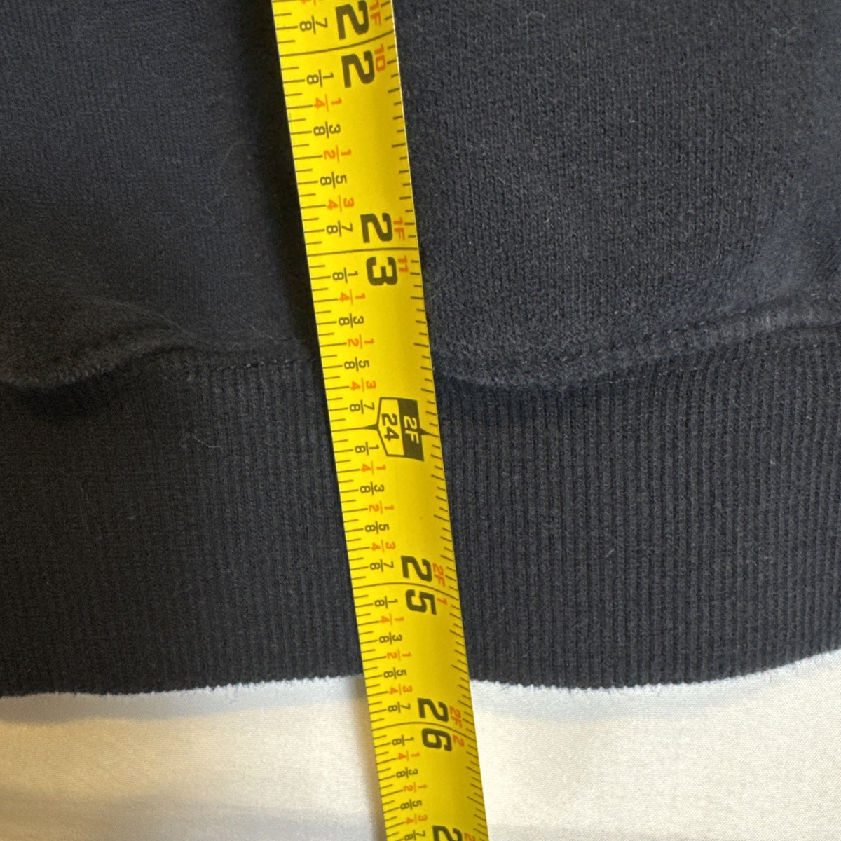 PacSun dark grey cotton fleece crewneck sweatshirt with Playboy bunny logo, size small.
