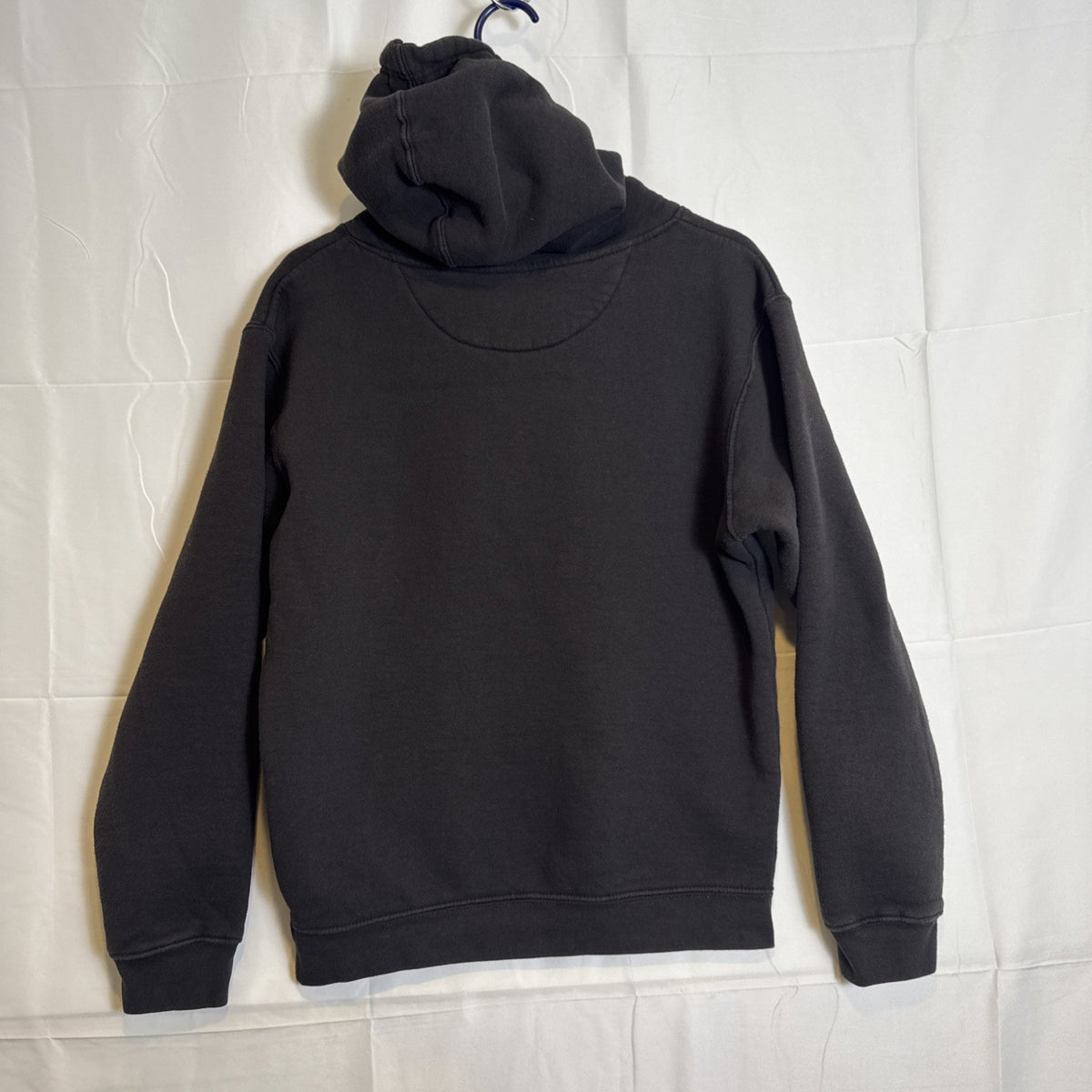 Delta Fleece black George Floyd graphic pullover hoodie size M with two-tone portrait print