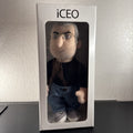 Throwboy iCEO Steve Jobs 15-inch plush doll in original limited edition #105 packaging with removable glasses.