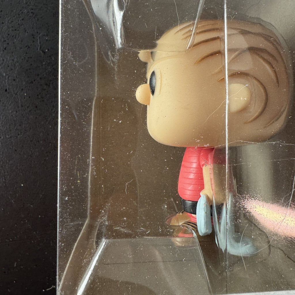 Funko Pop! Peanuts Linus Van Pelt #50 vaulted vinyl figure in original box showing light shelf wear.