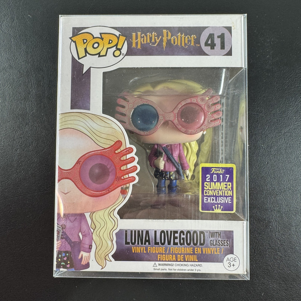 Funko Pop! Harry Potter Luna Lovegood with Spectrespecs #41 2017 Summer Convention Exclusive figure in box