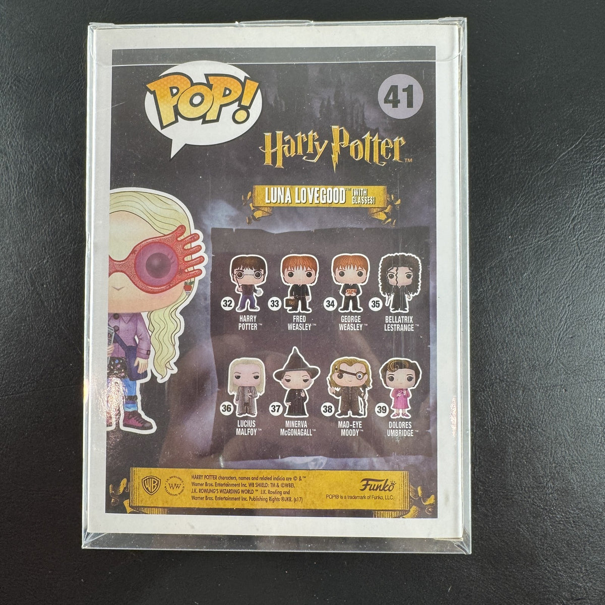 Funko Pop! Harry Potter Luna Lovegood with Spectrespecs #41 2017 Summer Convention Exclusive figure in box